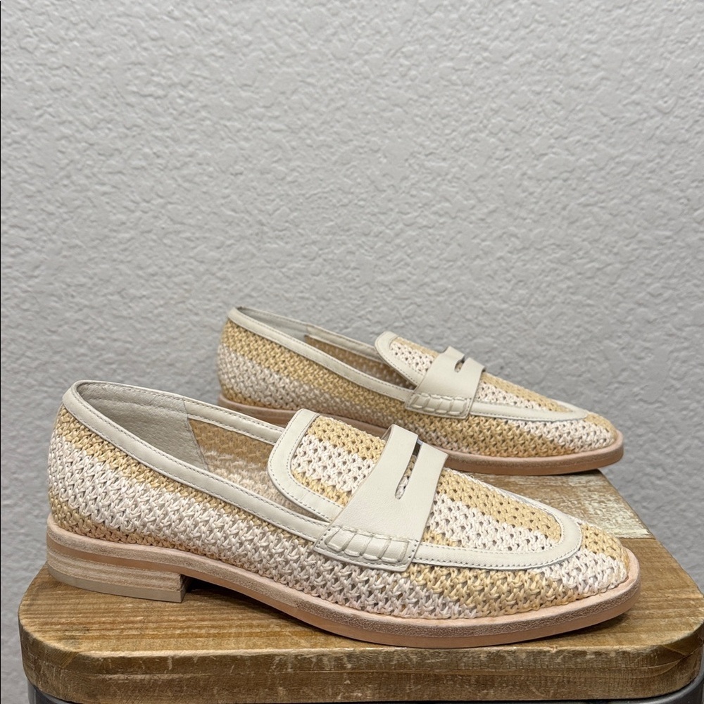 Dolce Vita Halley Rafia Slip On Loafer Size 8 - Picture 2 of 8